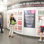 Compras Virtuales de Comestibles en el Metro de Suecia