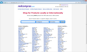 The redcompras.com Web site