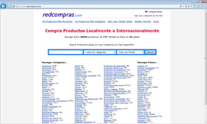 El sitio Web de redcompras.com